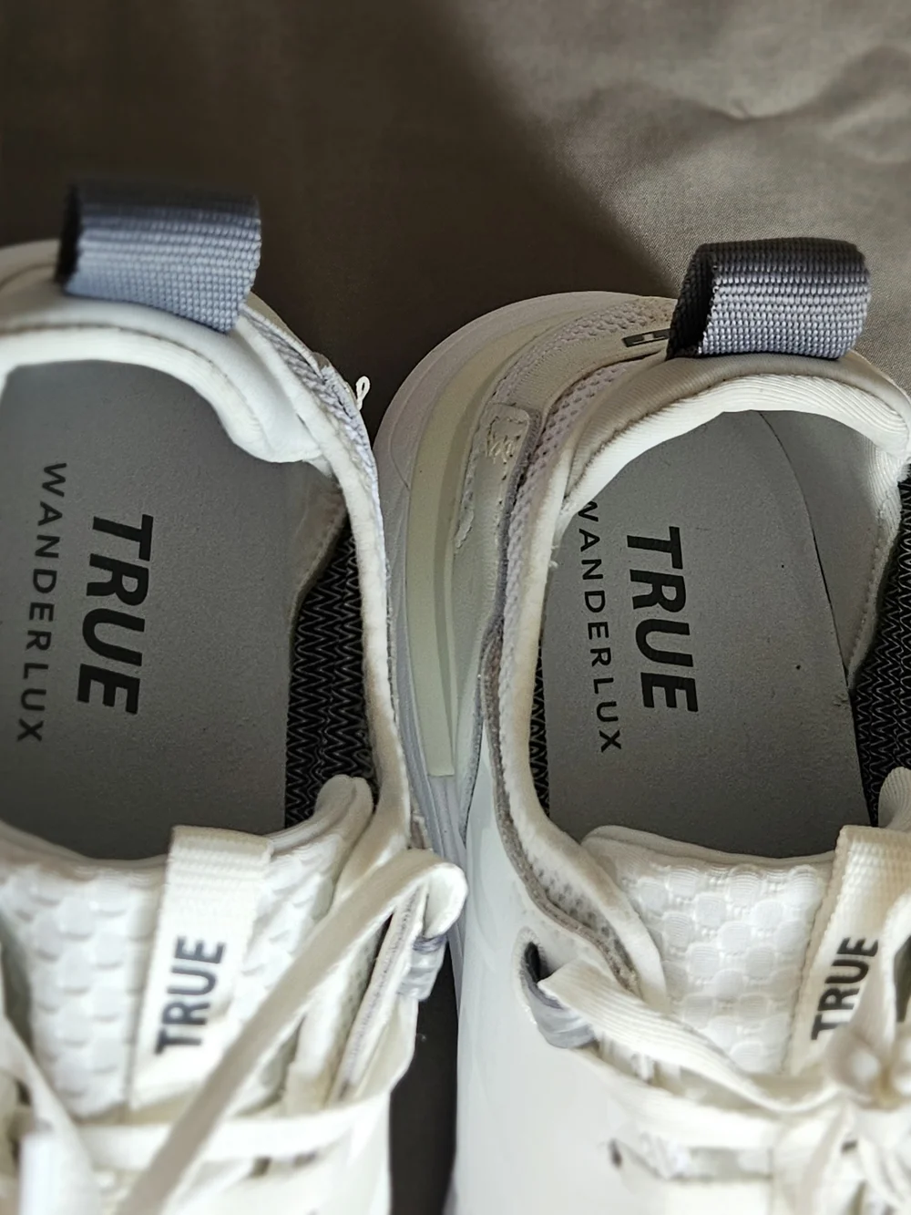 TRUE Linkswear Lux Hybrid Spikeless Golf Shoes Men's Size 11.5 White - Picture 6 of 13